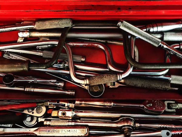 L'outillage embarqué dans le camion